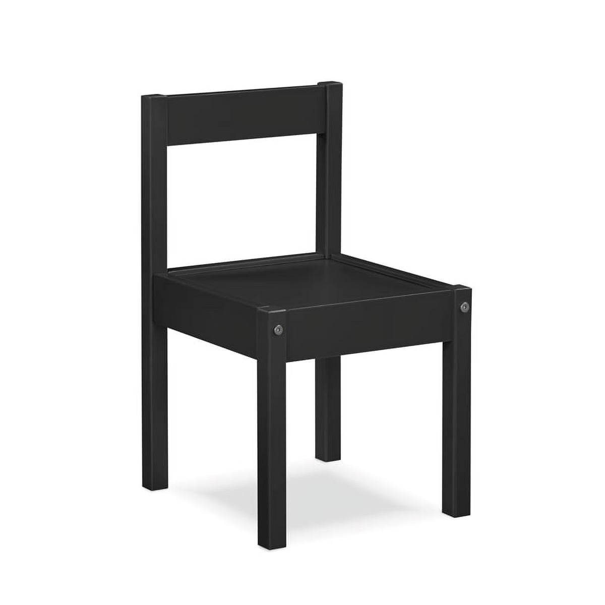 Gibson Kids 3-Piece Activity Table and Chair Set, Black